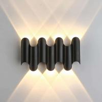 Lámpara De Pared LED De Aluminio IP65 Impermeable Para Iluminación De Jardín Exterior Decorativa Y Interior En Dormitorio Y Sala De Estar Adecuada Para Escaleras Voltaje AC85-265V - details 6