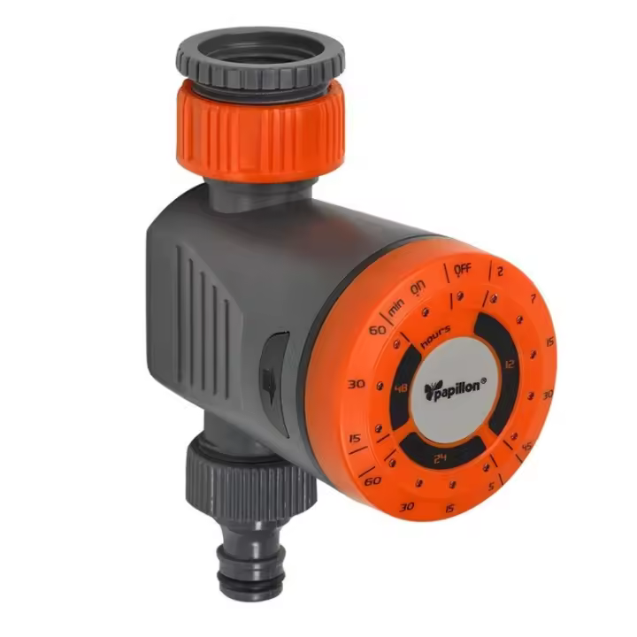 Papillon Programador Riego Electronico Plus con Adaptador de Grifo y Válvula Solenoide - 1