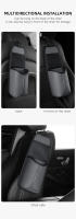 Organizador Lateral De Asiento De Coche En Cuero PU Multifuncional Accesorios De Almacenamiento Para Asiento Frontal De Auto - details 9