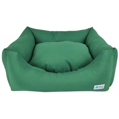 Cuna Mullida Verde Lisa Talla M - 63 x 51 x 21 cm - 1