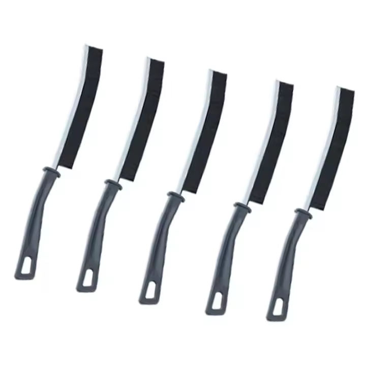 De mango Largo de mano, Hogar Cocina Groove Gap Ventana Puerta azulejo ranura de Cerdas de limpieza (5 piezas) - 1