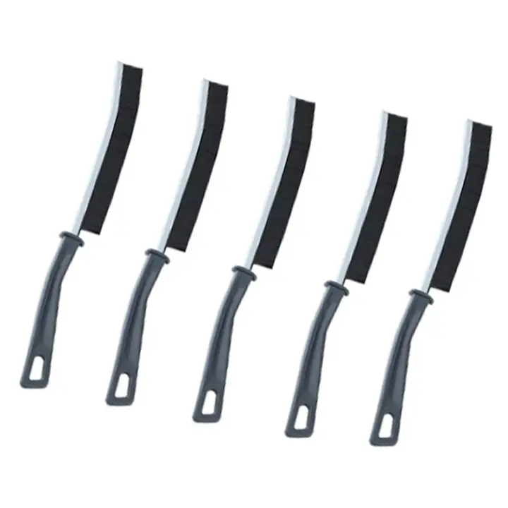 De mango Largo de mano, Hogar Cocina Groove Gap Ventana Puerta azulejo ranura de Cerdas de limpieza (5 piezas) - 1