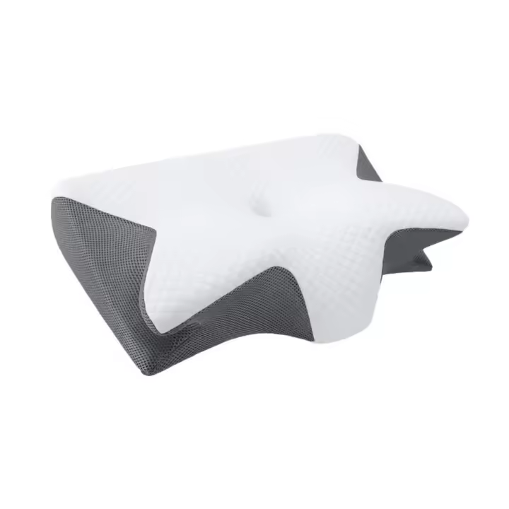 Almohada de soporte Comforta suave de espuma viscoelástica de 1 unidad, cojín de descanso para el cuello para dormir, almohada para dormir - 1
