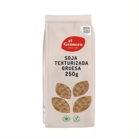 Soja Texturizada Gruesa 250g El Granero Integral - 1