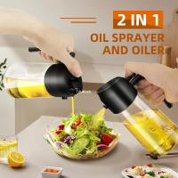 Botella De Aceite De Vidrio 500ml Con Reproductor De Golpes Para Cocina BBQ Y Picnics Herramientas Ecológicas Para Negocios - details 0