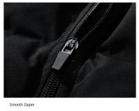 Chaqueta De down Para Hombre Talla Grande Invierno Abrigo Casual Con Capucha Cremallera Y Bolsillos Sin Mangas Aislada Y Gruesa - details 15