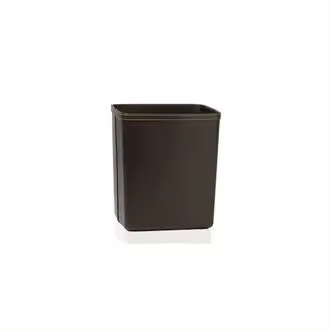 Papelera Marron Ef Piel 25X21X29, El mejor complemento para tu hogar, Fijalo - 1
