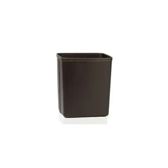 Papelera Marron Ef Piel 25X21X29, El mejor complemento para tu hogar, Fijalo - 1