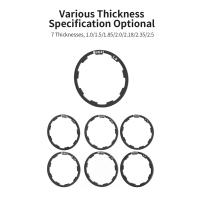 Aluminio Disco De Soporte Para Bicicleta MTB Spacers Flywheel Cassette Gasket Freehub Compatible Con Hub De 36 Agujeros - details 4
