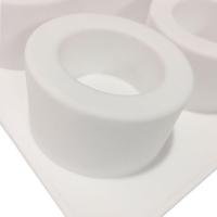 Conjunto de 6 moldes para hornear pastel hueco DIY pastel molde 3D molde de silicona para pudín de chocolate mousse postre cocina hornear moldes pastelería - details 1