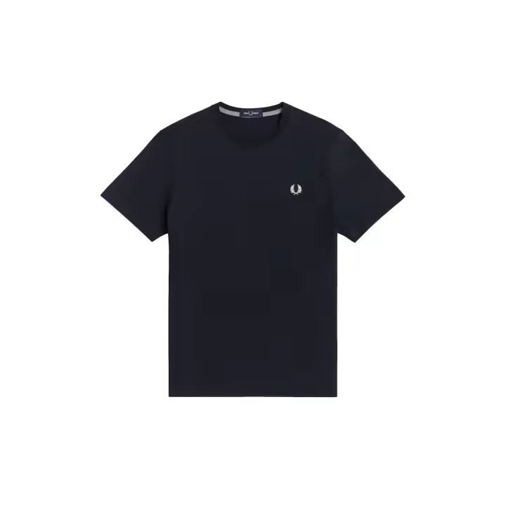 Fred Perry Crew Neck T-Shirt Navy - 1
