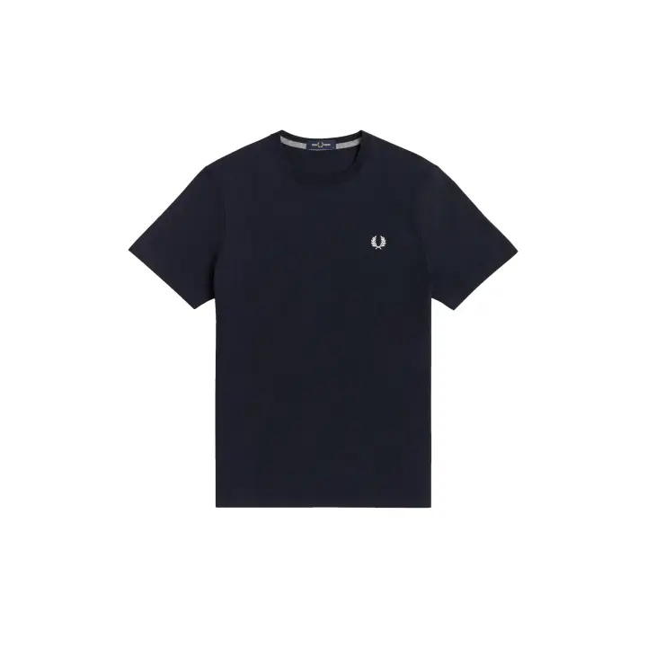 Fred Perry Crew Neck T-Shirt Navy - 1