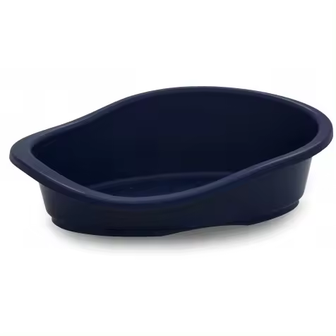 Cama de Plástico para Perros Comfort Azul - 50 x 35 x 16 cm - 1