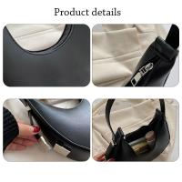Bolso De Mano De Cuero PU Moda Para Mujer Bolsa De Hombro Sencilla Y Elegante Bolsos Hobos Tendencia Bolsos De Tote - details 0