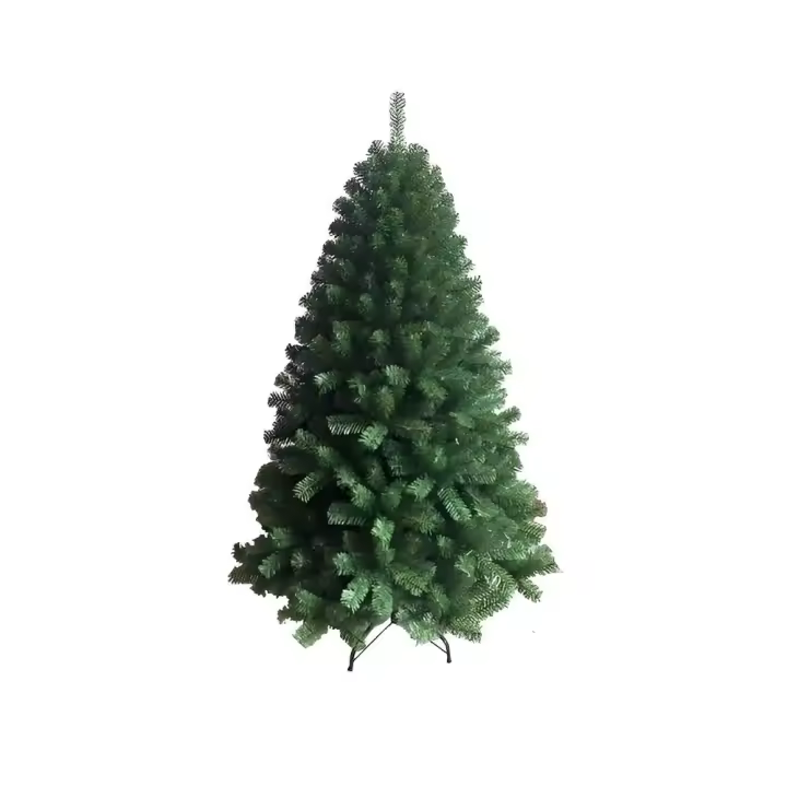 Árbol de Navidad con Base Soporte Metálica Tamaño 120,150,180,210,240 - Blancos, Fruto Rojo, Nevado Harry, Nieve, Pino, Rosa Classic, Verdes - 1