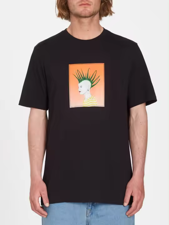 Camiseta Volcom Justin Hager Hagerhawk Black - 1