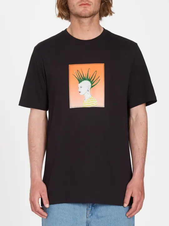 Camiseta Volcom Justin Hager Hagerhawk Black - 1