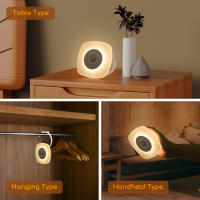 Aigostar Luz Nocturna Infantil con Sensor de Movimiento 3 Modos (AUTO/ON/OFF) , Luz Armario LED USB Recargable, Lámpara Nocturna para Habitación, Pasillo, Cocina, Escaleras, 0.5W 3000K Blanco Cálido - details 1