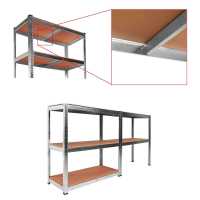 Ociodual Estanteria Metalica, Estanteria Trastero 180x90x40cm, Estantería Almacenaje, Estantería Metálica, Soporta 875kg Divididos en 5 Baldas, Almacenamiento Divisible, Plata - details 3