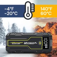 Arrancador de Coches Portátil BRPOM BM501 4000A para Todo Gasolina o 10L de Diésel con Cables Inteligentes, Salida QC3.0 y Espera Larga - details 11