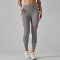 Leggings Para Mujer Con Bolsillos Pantalones De Yoga Para Gimnasio Deporte Fitness De Cintura Alta Control De Abdomen Para Correr Entrenamiento - details 42