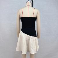 Vestido De Encaje Estampado Explosivo Sin Espalda Para Mujer Estilo Francés Elegante Y Moderno Para Verano Vestido Sexy Y Club - details 3