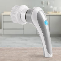 Cepillo Eléctrico Multifuncional Portátil Con Rotación De 360 Grados Y 3 Cabezas De Repuesto Accesorios De Cocina Ecológicos - details 5