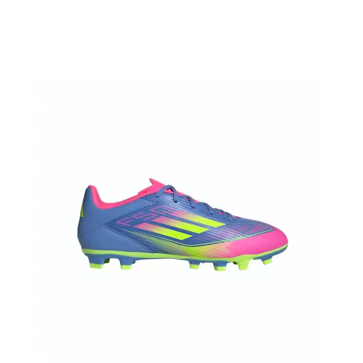 Bota Adidas M F50 Club FG/MG Azul/Flúor - 1