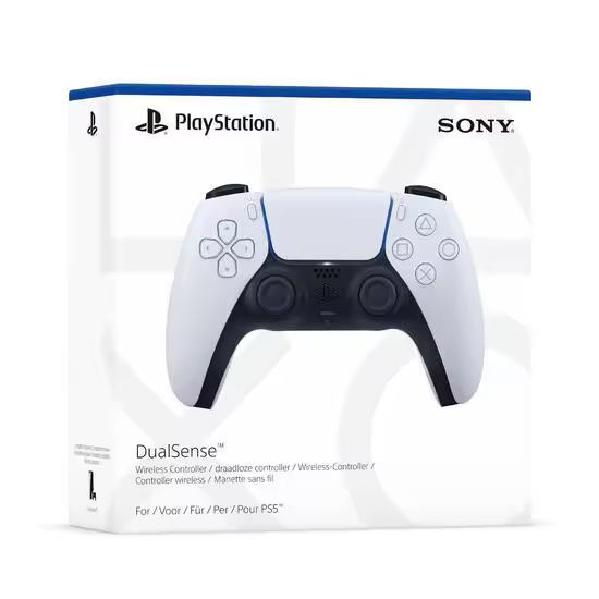 Controller Wireless Dualsense White (Bianco) PS5 - 1