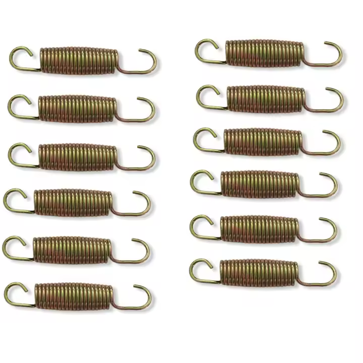 Set 12 soportes para trampolín elástico Varias longitudinal reemplazo CE Certificado TUV GS - 1