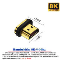 Adaptador De Conector Magnético Compatible Con HDMI Hombre a Mujer 8K HDMI-Compatible 2.1 8K/60Hz 4K/120Hz Para Xiaomi TV Box PS5 - details 20