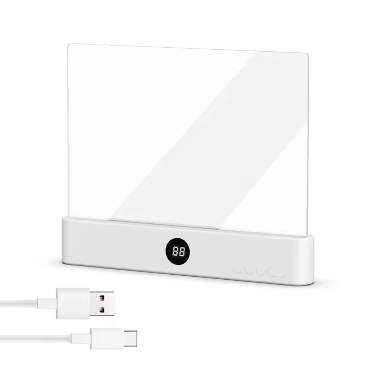 Luz De Lectura F17 Para Cama Luz Nocturna LED Panel Plano Multifuncional Lámpara De Lectura Con Visión Nocturna Para Dormitorio - 1