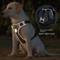 Harnés Ajustable Para Perros Reflectante Seguridad Entrenamiento Camiseta De Seguridad Para Caminar Para Bulldog Francés Accesorios Para Mascotas - details 3