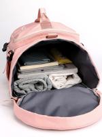 Bolsa de almacenamiento de gran capacidad para mujer, bolso de viaje, mochila impermeable, bolso de hombro Oxford - details 6