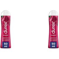 Durex Lubricante Cherry, Dulce y Placentero, 50 ml (Paquete de 2) - ubricante apto para sexo vaginal, anal y oral - details 0