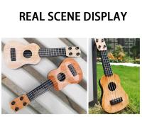 Mini Guitarra De 4 Cuerdas Clásica Ukulele Juguete Instrumento Musical Para Niños Principiantes Simulación De Juego Educativo Pequeña Guitarra - details 6
