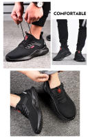 Zapatos De Seguridad Para Hombre Indestructibles Con Punta De Acero Antipinchazos Zapatillas De Trabajo Moda Calzado De Protección - details 13