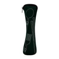 Bolsa De Almacenamiento De Juego De Cubiertos Portátil Para Viaje Y Camping Bolsa Para Cuchillos Cucharas Y Tenedores - details 5