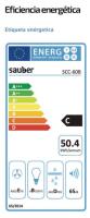 Campana convencional SAUBER SCC60B ancho 60 cm blanca - details 4