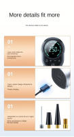 Compresor de aire portátil, batería recargable USB , inflador de neumáticos inalámbrico con pantalla digital, bomba de aire de alta presión automática, para neumáticos de coches eléctricos, voltaje de funcionamiento DC7.4V - details 4