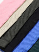 Monopiece De Yoga Para Mujer En Color Sólido Con Ribbed Y Manga Larga Sin Costuras Fitness Bodysuit De Activewear Slim Fit - details 5