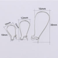 50pcs Gancho De Oreja Dorado Y Bronce Para Joyería DIY Accesorios De Enlaces De Joyería Herrajes De Pulsera De Metal De Aleación De Zinc - details 12