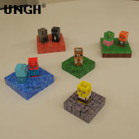 Juguete Educativo De Construcción Magnético UNGH Figuras De Bloques Muñeco Para Adolescentes Y Adultos Material Plástico Set De Juego DIY STEM - details 2