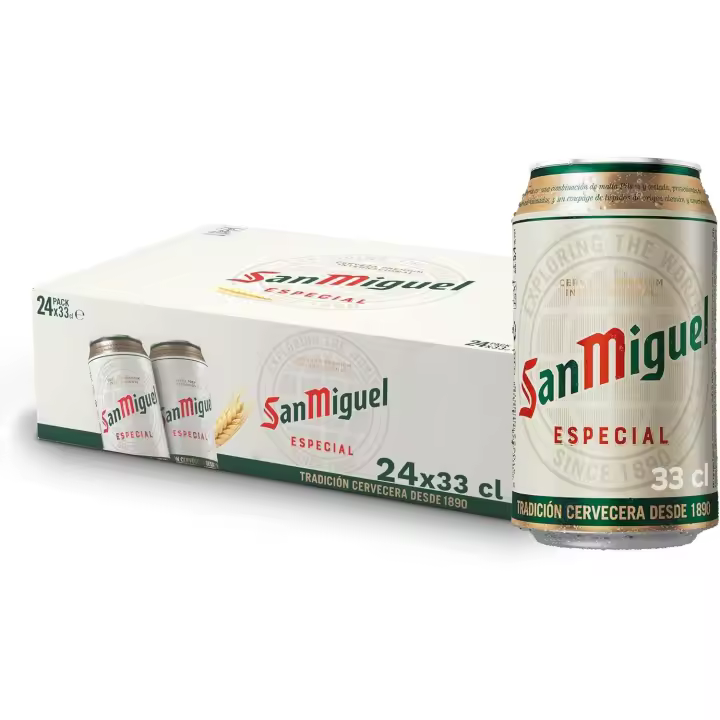 San Miguel Especial Pack 24 ud - 330ml - 1