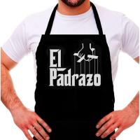 Delantal con Frase : EL PADRAZO . Regalo PAPÁ . REGALO DIA DEL PADRE . ABUELOS PADRES - details 0
