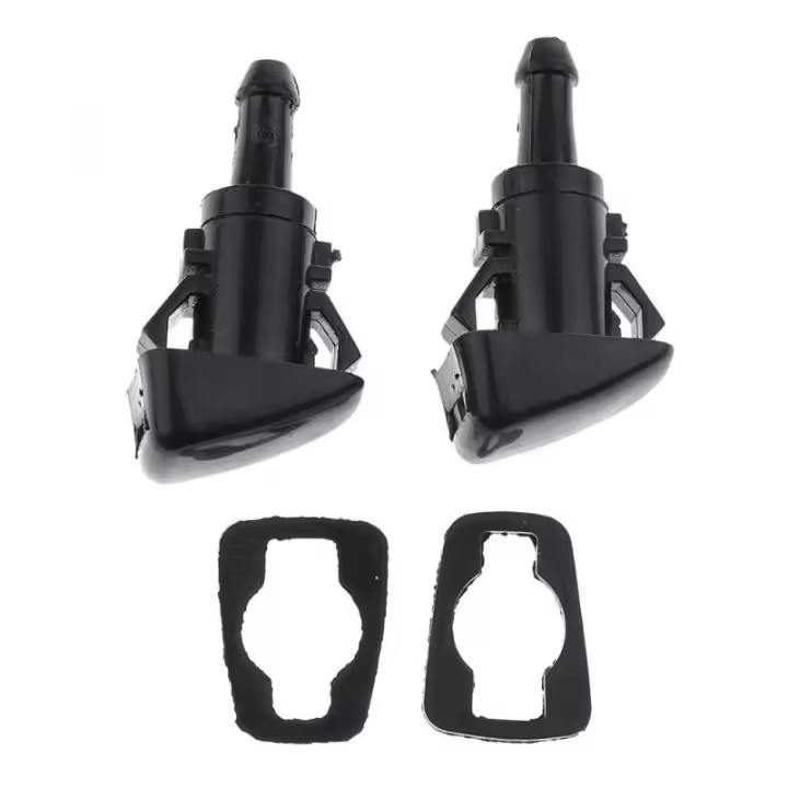 2 Pcs Boquilla De Lavado Para Parabrisas De Coche Accesorios De Automóvil Compatible Con Chrysler 300C Sebring Jeep Compass - 1