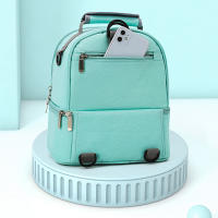 Bolso De Mano Para Mamá Grande Capacidad Doble Capa Aislada Color Sólido Estilo De Viaje Y Picnic Bolsa De Alimentos Portátil Para Bebé - details 7