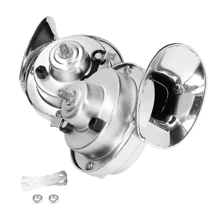 Bocina De Coche 12V 48W Impermeable Con Silbato De Caracol 300DB Para Motocicleta Camión SUV Barco Bocina De Aire Potente Para Automóvil - 1