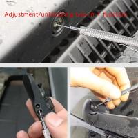 Herramienta De Limpieza Y Ajuste De Boquilla De Lavado De Parabrisas De Automóvil Agujas De Lavado De Parabrisas De Aluminio Para Limpiaparabrisas De Coche - details 3