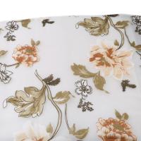 Modernas Cortinas De Tela Floral Para Sala De Estar Diseño De Ventanas Cortina De Tule Cortina De Ventana Para Decoración De Hogar - details 12